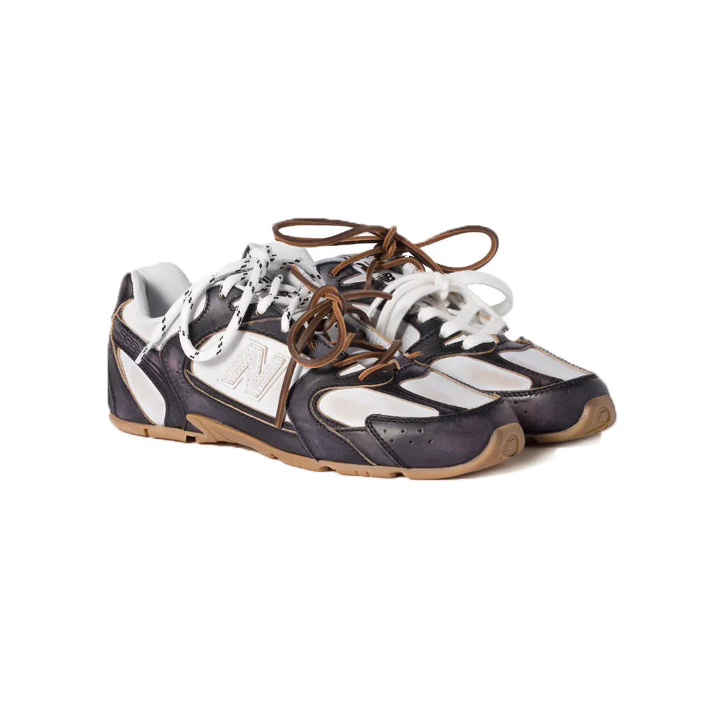 New Balance 530 x Miu Miu Deco' Calf Leather Black White