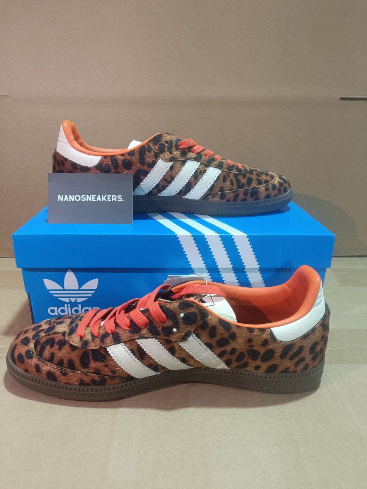 Adidas Samba OG Preloved Red Leopard