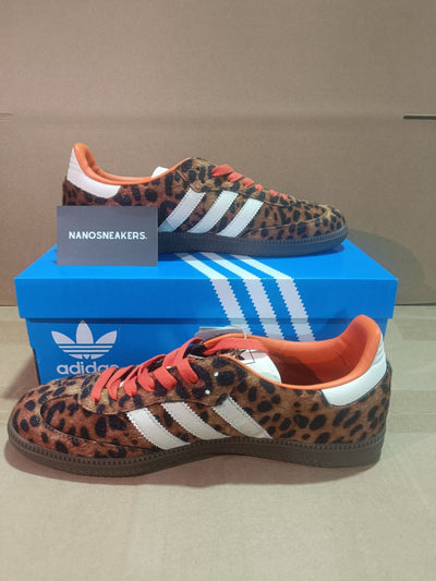 Adidas Samba OG Preloved Red Leopard
