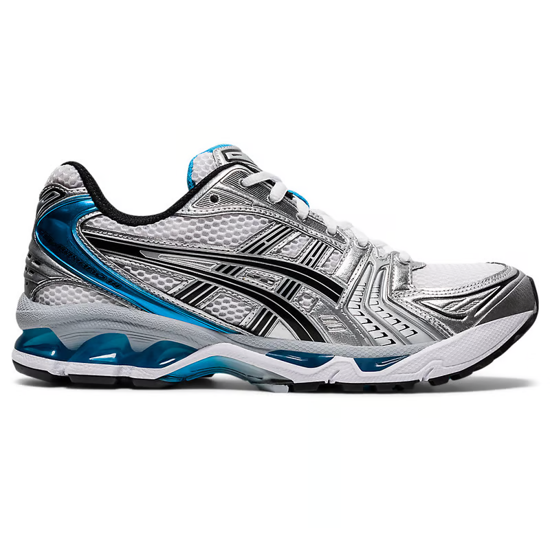 ASICS Gel-Kayano 14 White & Aizuri Blue